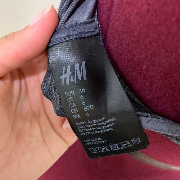 Set of 2 H&M triangle bralettes - Picture 4 of 7